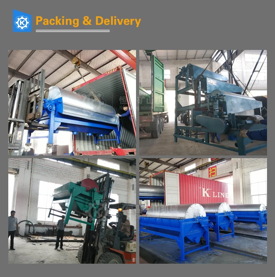 Laos Wet Drum Magnetic Separators Wet Mineral Separation From Jiangxi Hengchang