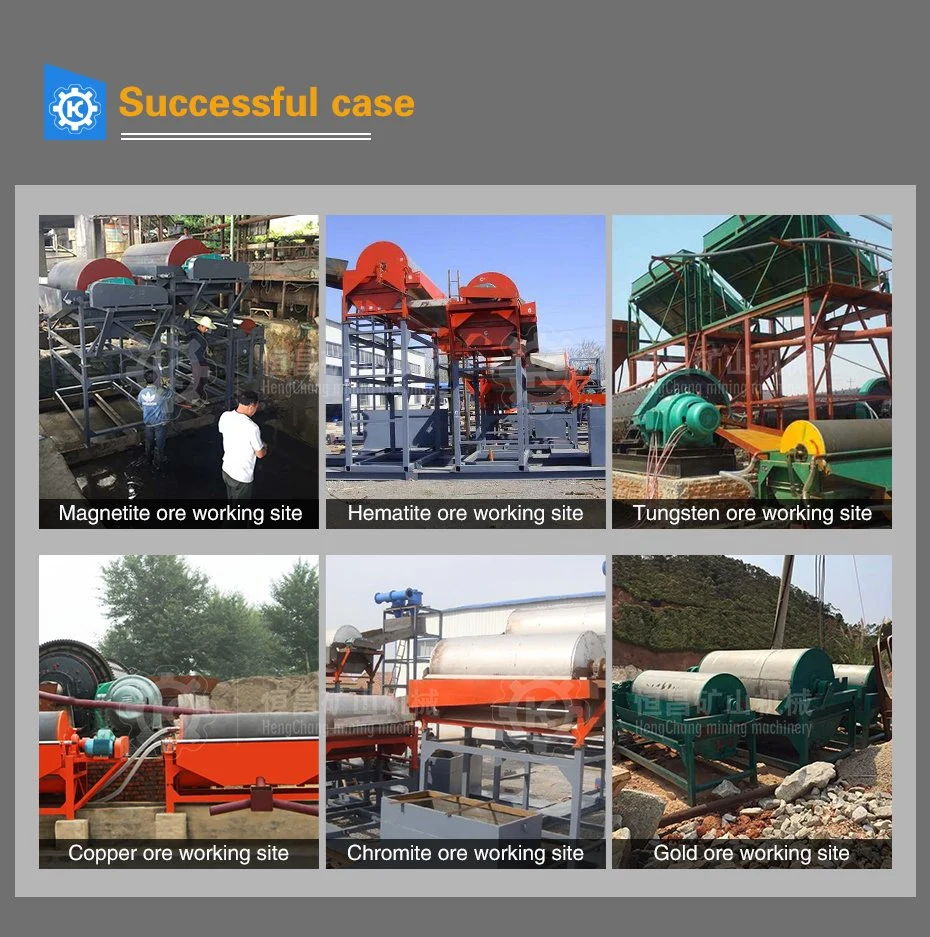 Laos Wet Drum Magnetic Separators Wet Mineral Separation From Jiangxi Hengchang