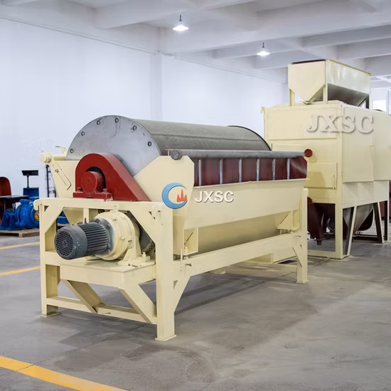 Separatore magnetico a tamburo bagnato del Laos Separazione minerale bagnata da Jiangxi Hengchang
