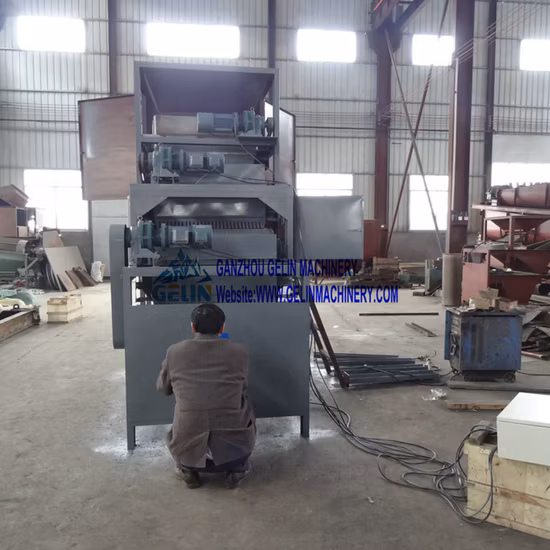 Separatore magnetico permanente a tamburo umido per la sgrossatura della roccia ganga del minerale di ferro