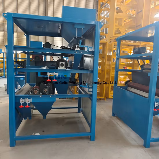 Separatore magnetico a tamburo permanente a secco